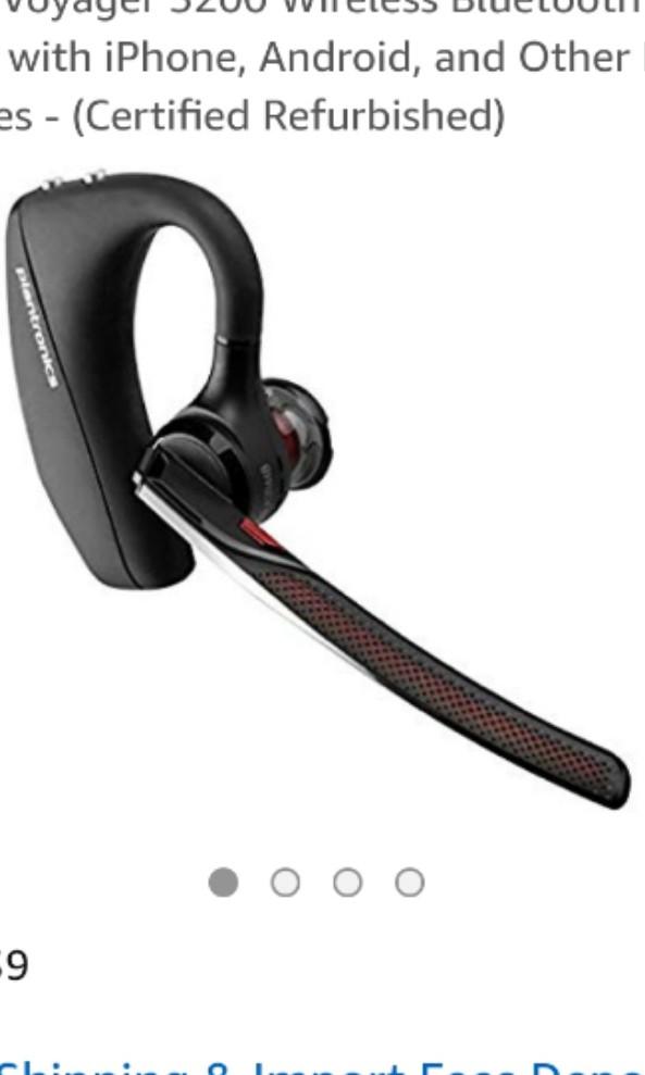 plantronics voyager 5200 iphone