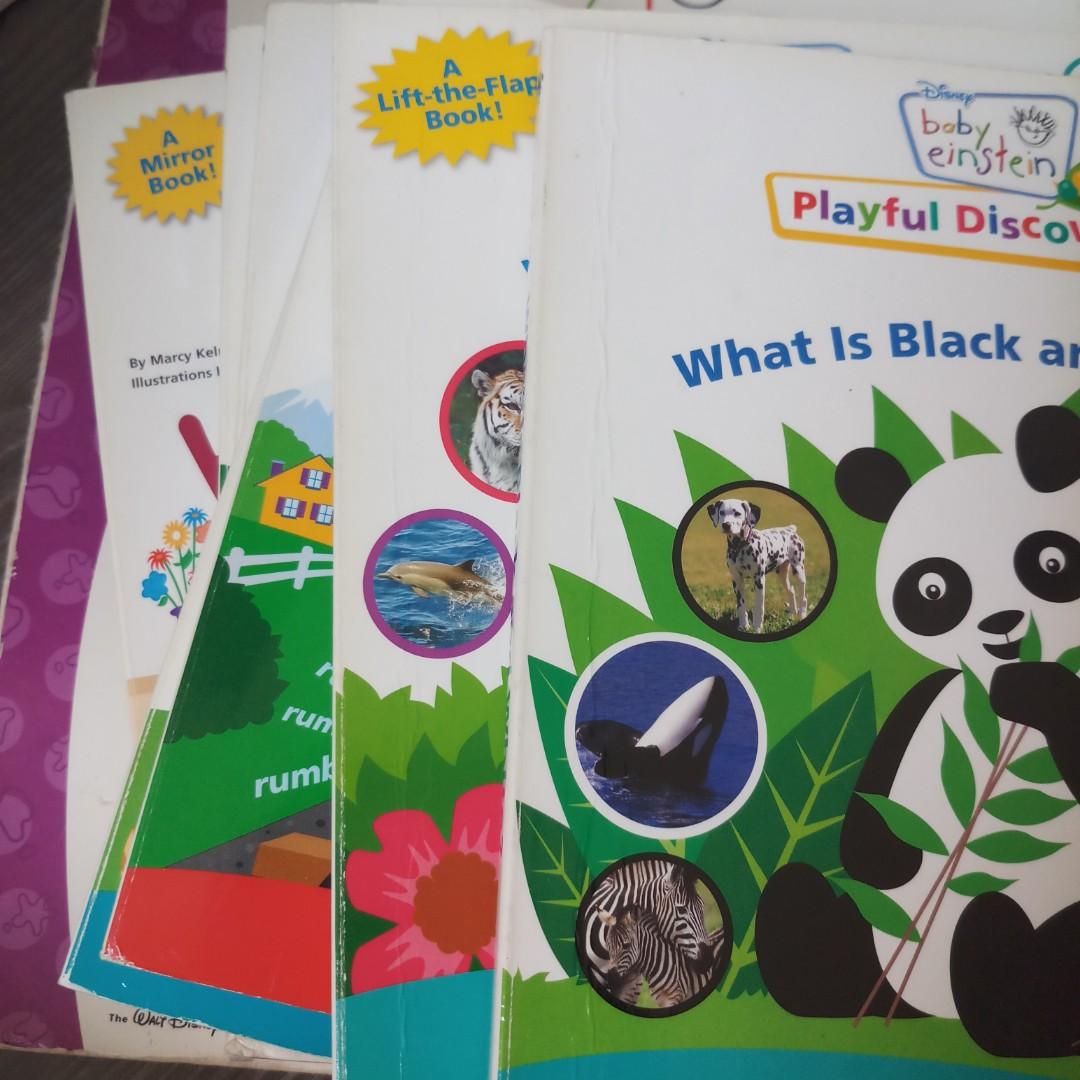 Preowned series of baby Einstein board books, Hobbies Toys