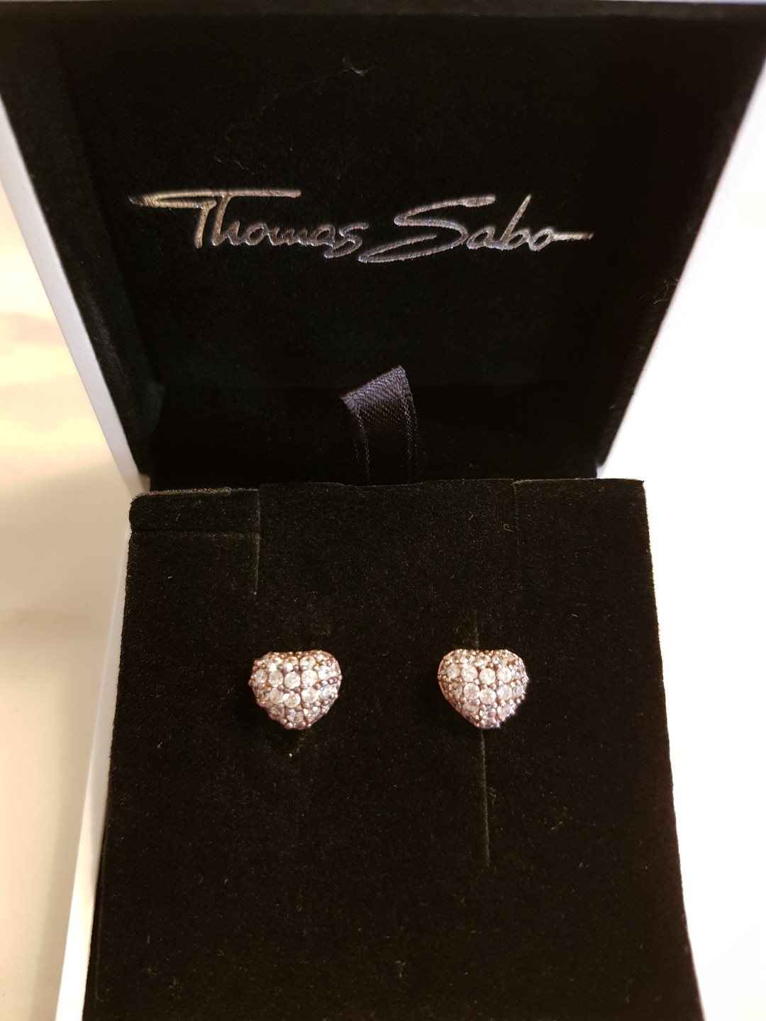 Thomas sabo 2025 heart earrings