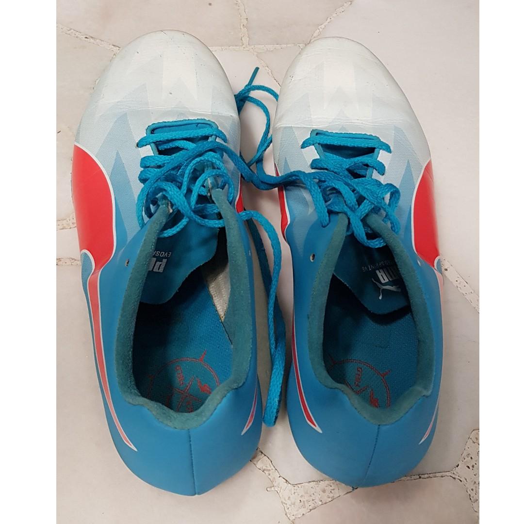Puma Evo Speed Sprint v5 spike shoes UK 5