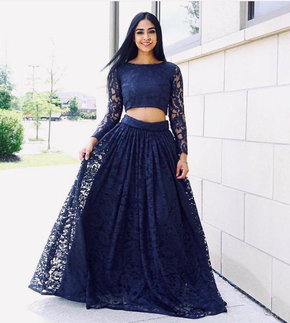 Lace lengha hotsell