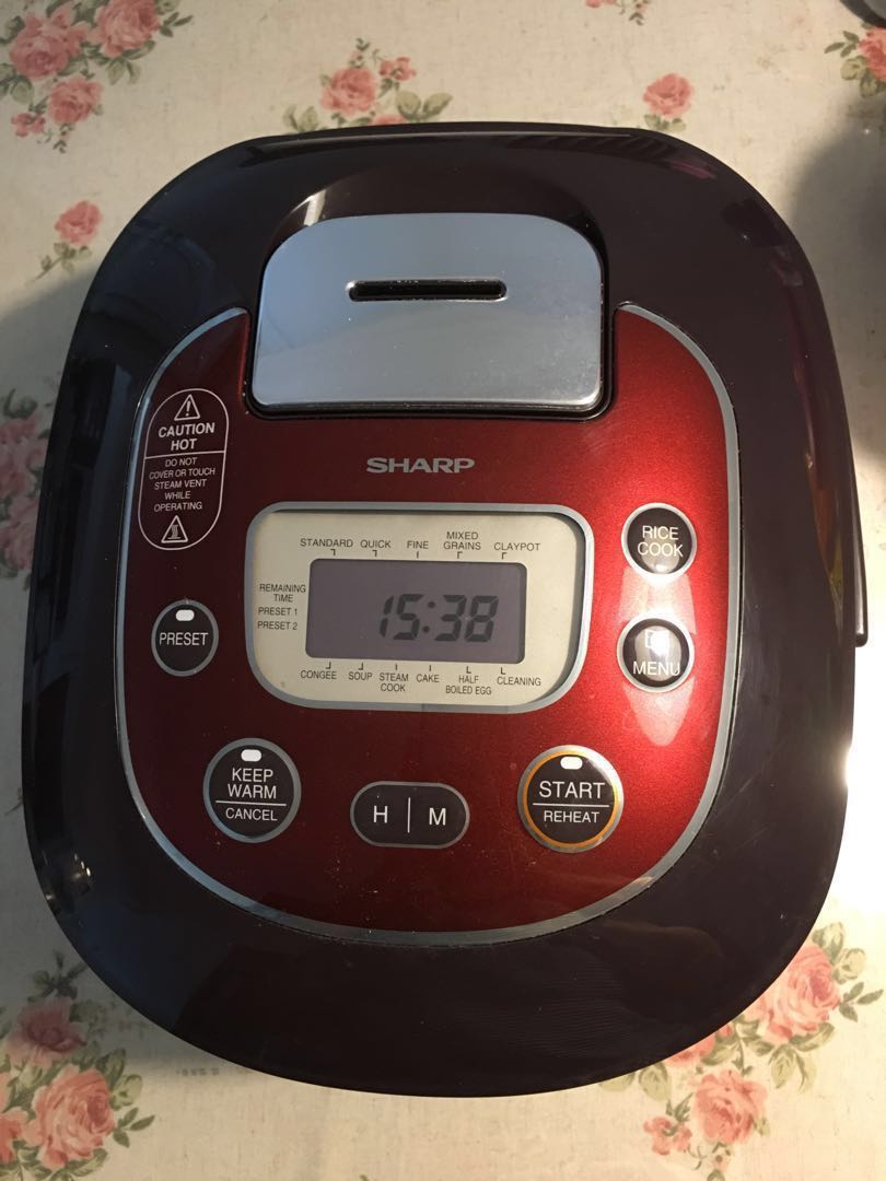 SHARP Rice Cooker, TV & Home Appliances, Kitchen Appliances, Cookers on