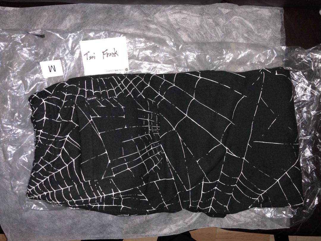 supreme spider web pants
