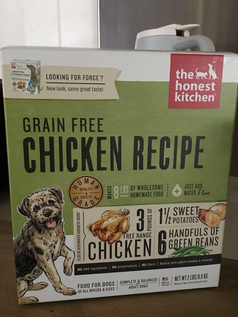 The Honest Kitchen Raw Dehydrated Chicken Force Pet Supplies