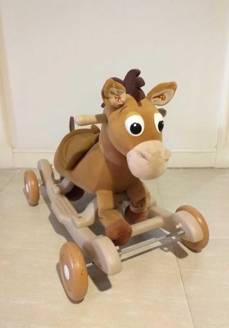 Toy story bullseye rocking horse discount