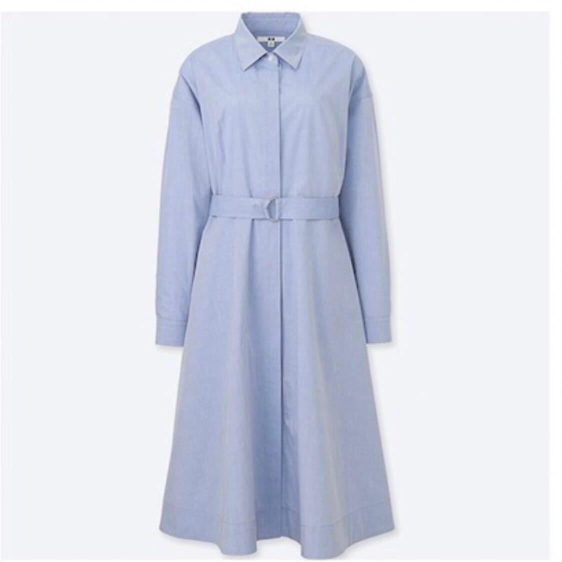 Cotton long shirt dress Clearance