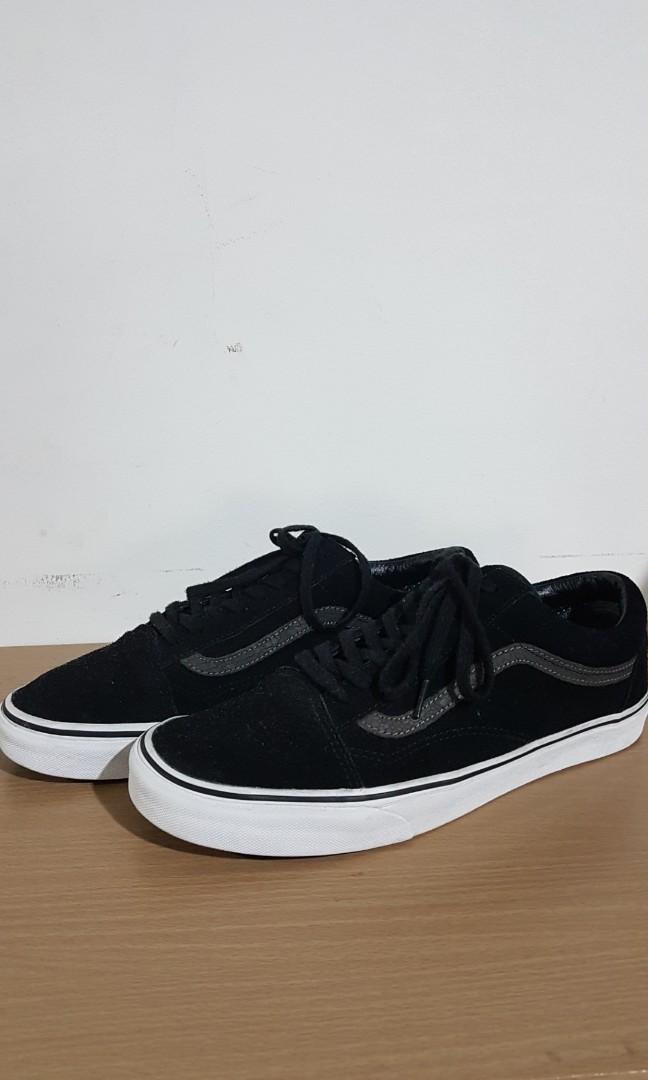 black vans size 12