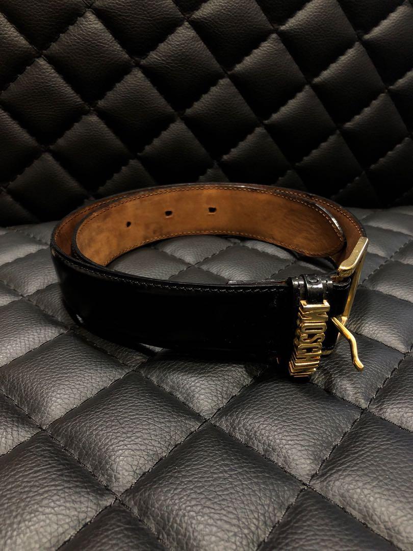 moschino vintage belt