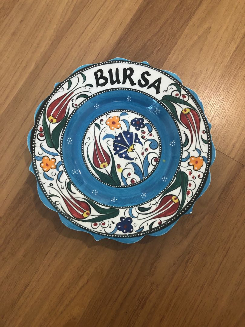 Vintage Plate From Turkey Bursa Barangan Antik Barangan Antik Di Carousell