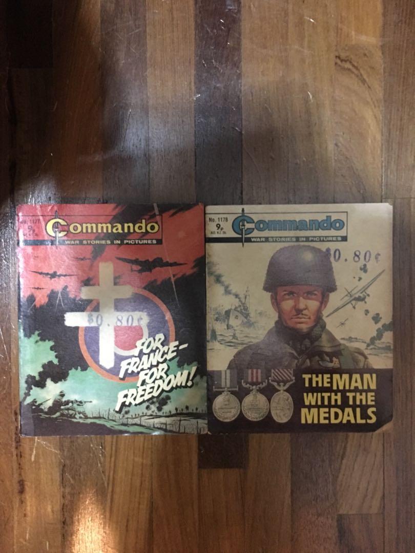War comics (Category: Vintage Collectibles) located in Singapore. Submitted by harryoh (Listing ID 213633547, Image 5). Description: War picture library Battle picture library Conflict library Commando Amazing collection of mine Since childhood til now All from 1970s-1980s Inspiring army and war comics Wonderful artist drawing in black and white .