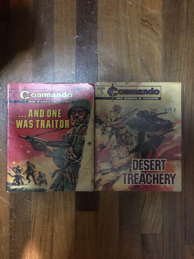 War comics (Category: Vintage Collectibles) located in Singapore. Submitted by harryoh (Listing ID 213633547, Image 6). Description: War picture library Battle picture library Conflict library Commando Amazing collection of mine Since childhood til now All from 1970s-1980s Inspiring army and war comics Wonderful artist drawing in black and white .