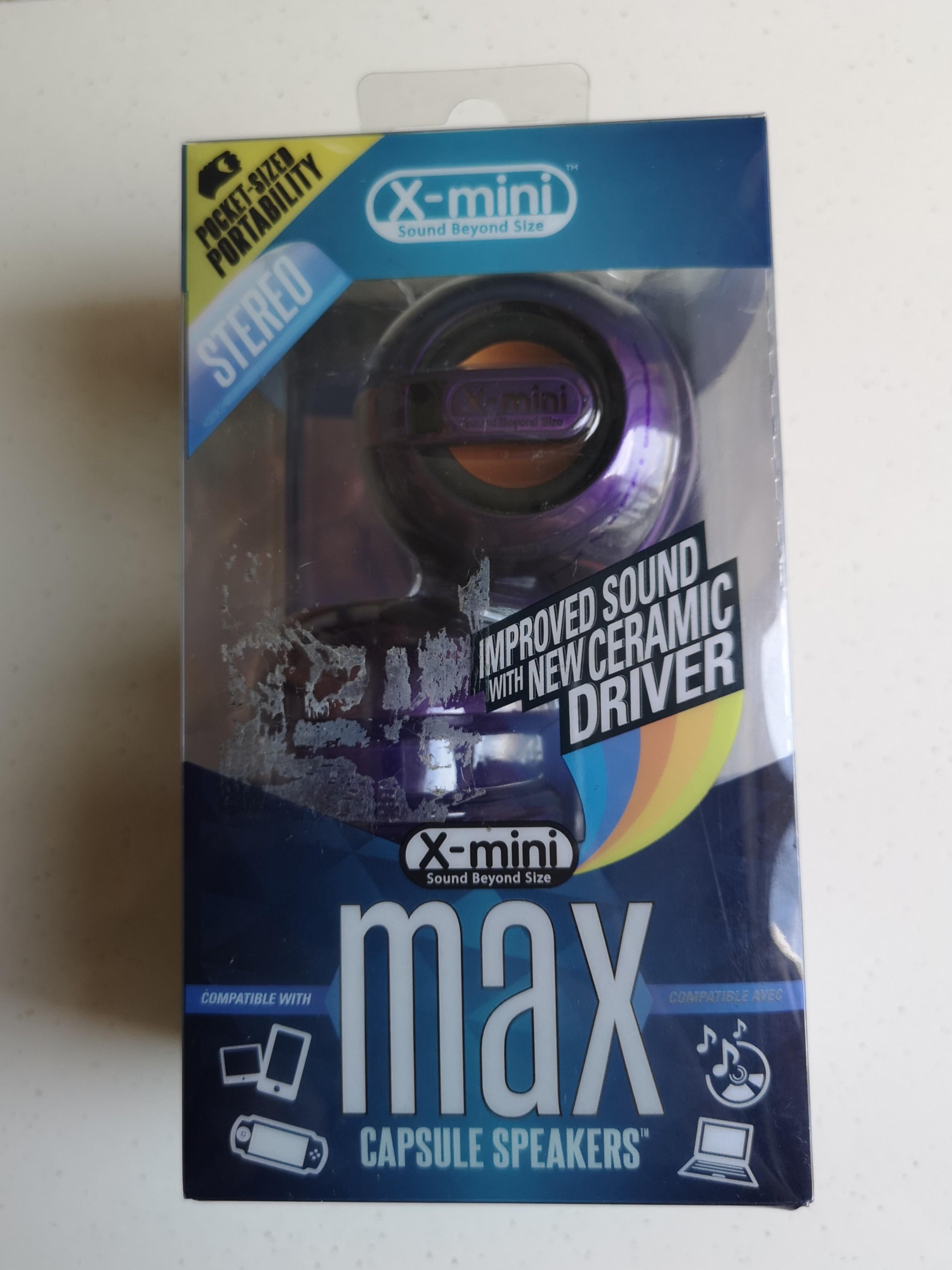 x mini max speakers