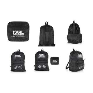 🎉新春優惠✨Karl 老佛爺後背包轉讓價$2200✨