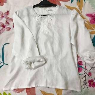 Vintage white blouse
