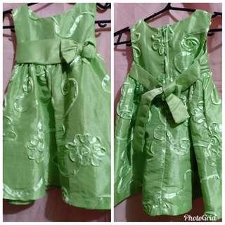 Green Baby Dress