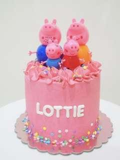 Peppa Pig Cake Topper Food Drinks Carousell Singapore