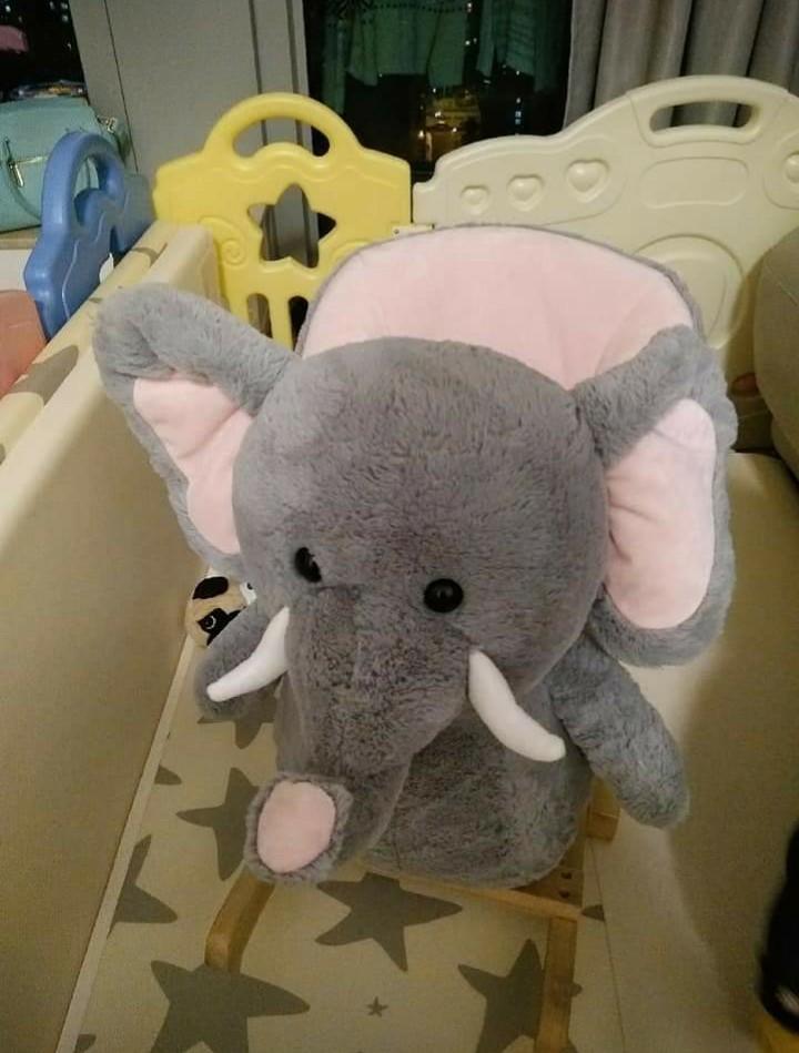 toddler elephant rocking chair