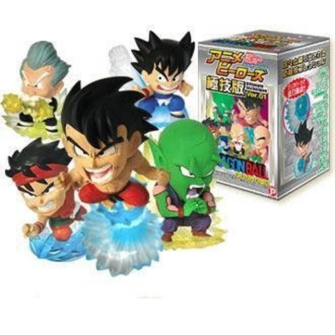 日本 PLEX 龍珠 DRAGONBALL MINI BIG HEAD FIGURE 極技版 Ultimate Technique Vol 1 ...