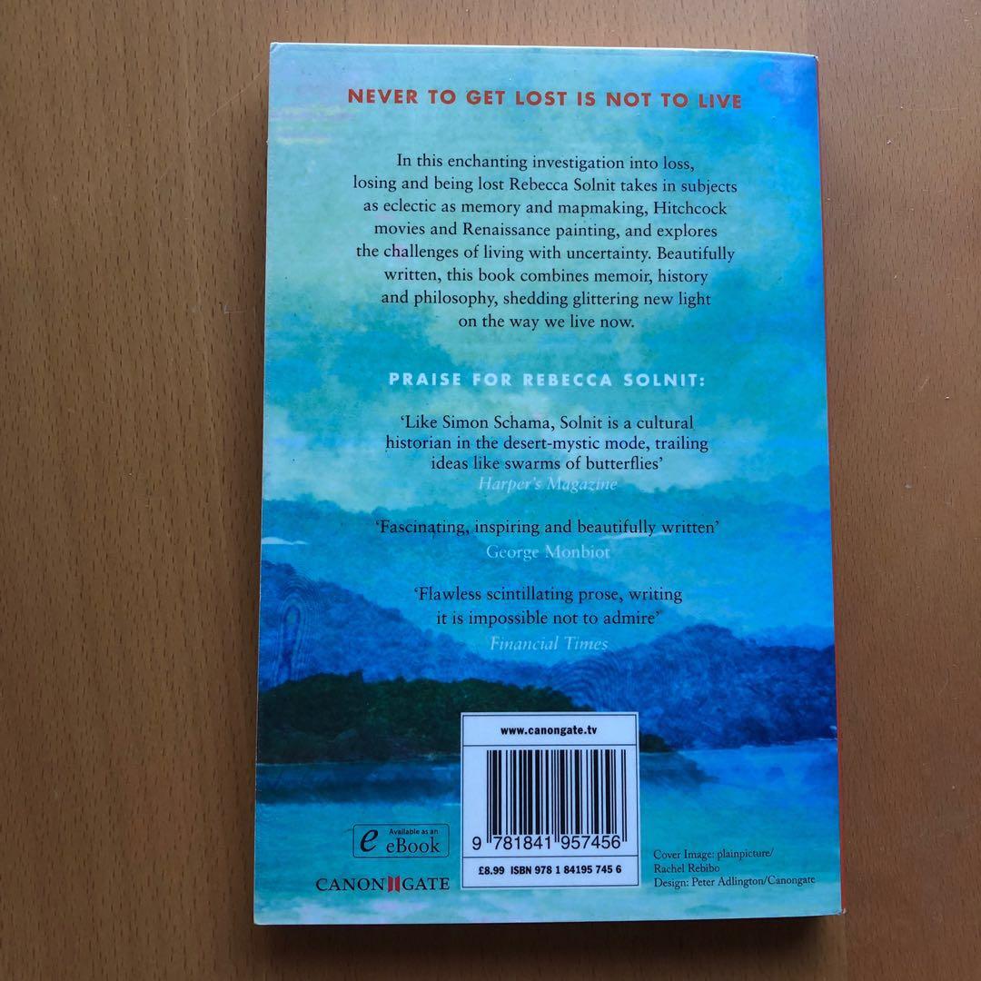 A Field Guide To Getting Lost By Rebecca Solnit Books