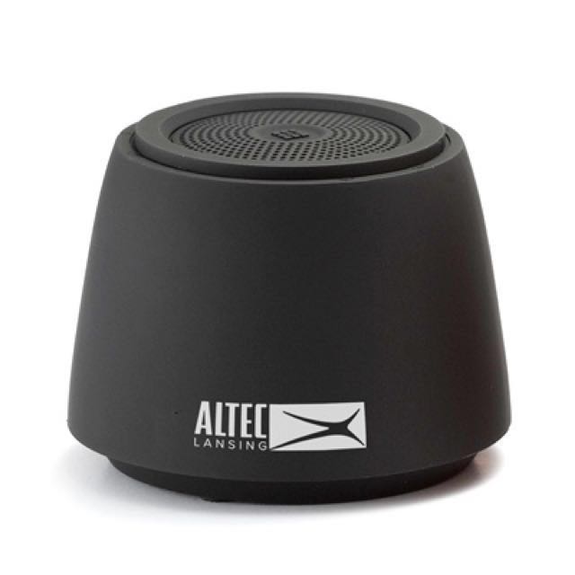 altec lansing barrel bluetooth speaker