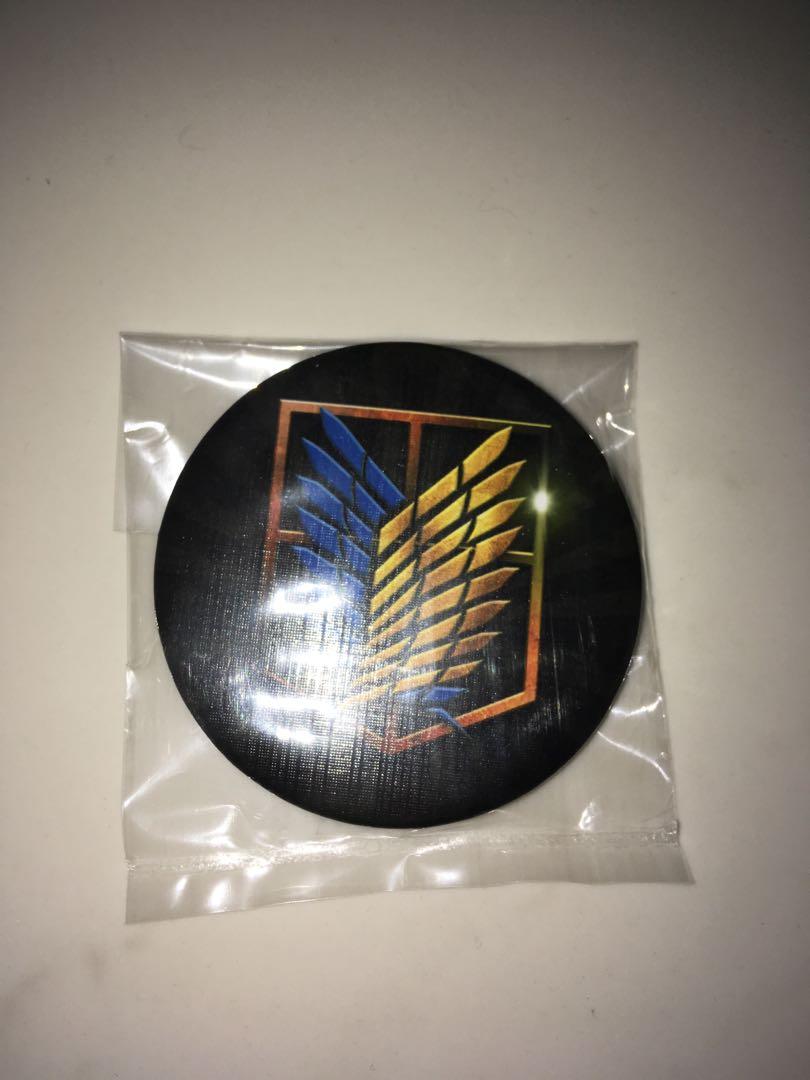 Attack On Titan Scouts Logo Badge Everything Else On Carousell