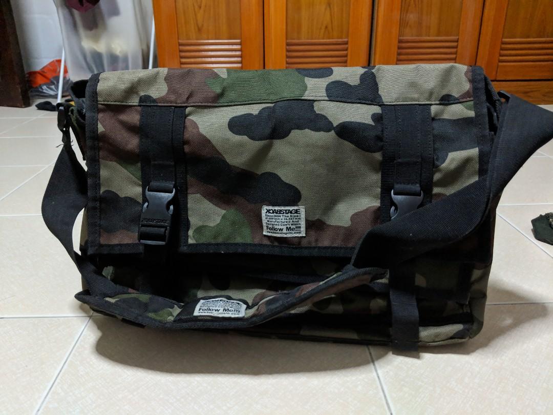 camouflage sling bag