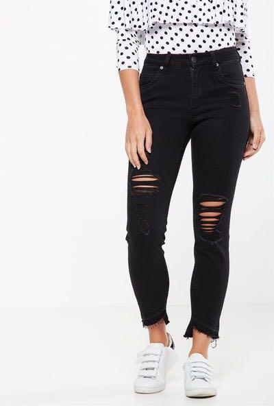cotton on black skinny jeans