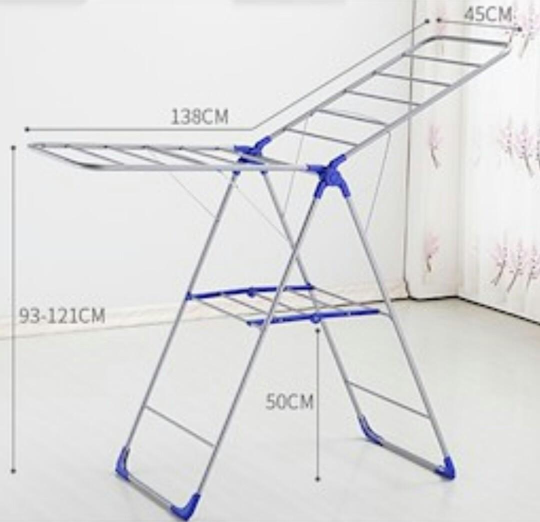 Bn Free Delivery Foldable Clothes Drying Rack Furniture Others
