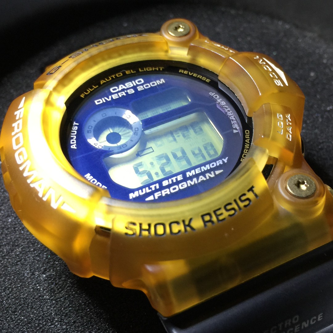 Casio frogman shop 25th anniversary