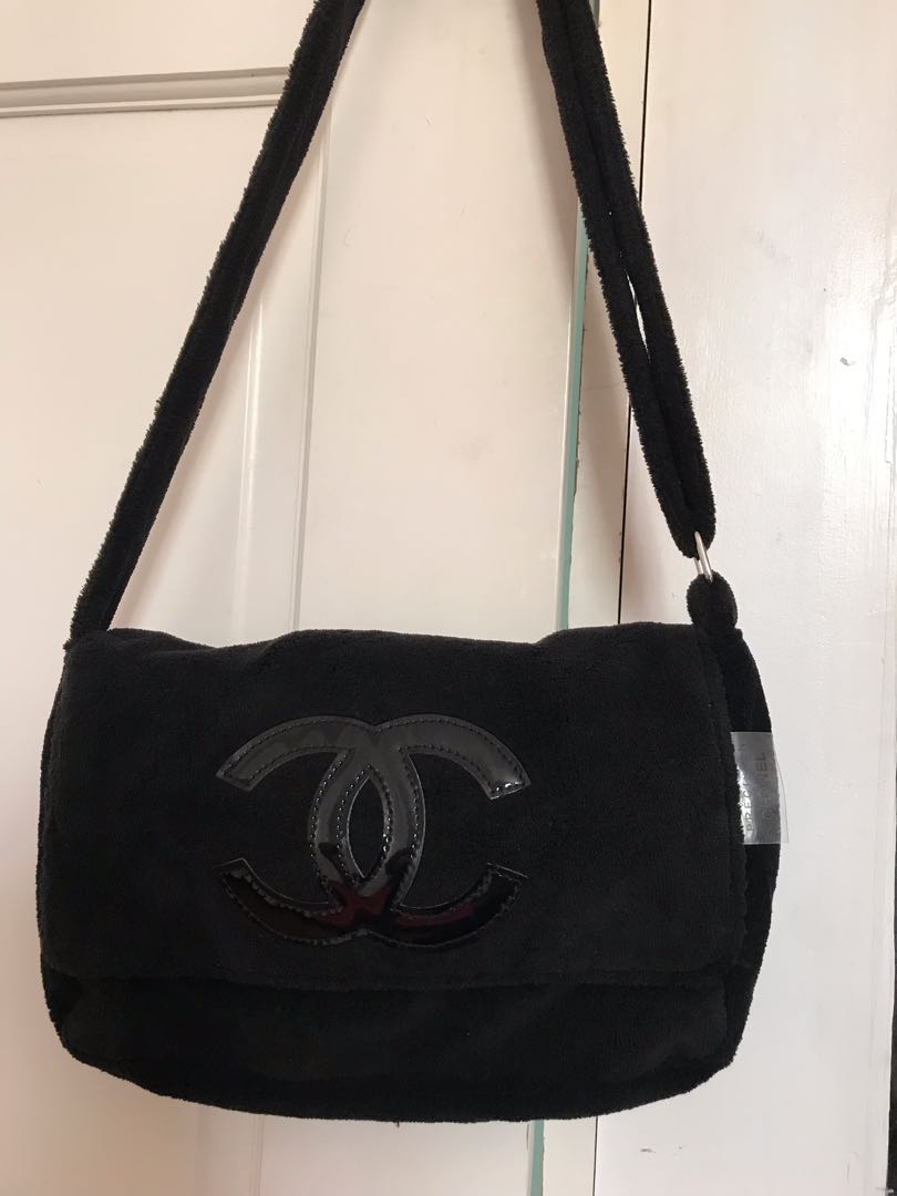 chanel plush bag