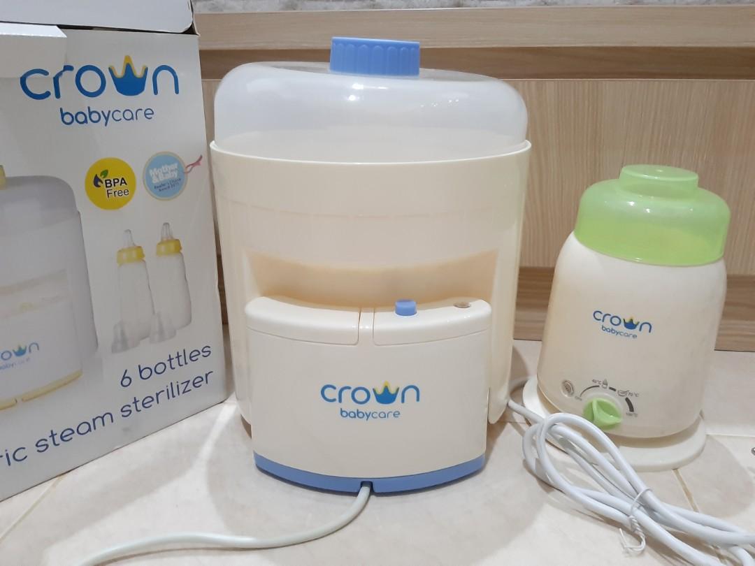 Crown Baby Care Sterilizer Multifunctions Heater Bayi Anak Perawatan Makanan Anak Di Carousell