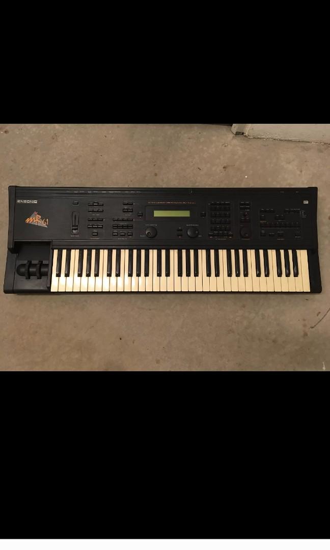 Ensoniq MR61 workstation keyboard, Hobbies & Toys, Music & Media