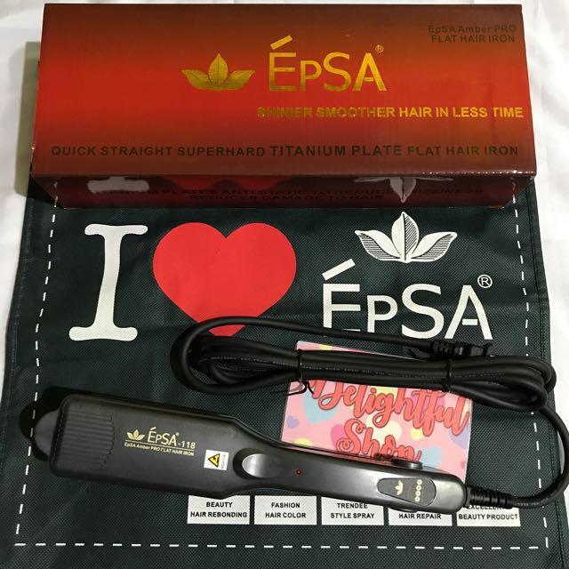 Epsa hair straightener price clearance