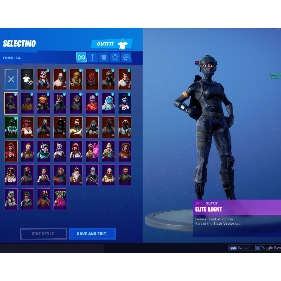 V Bucks Fortnite Accounts