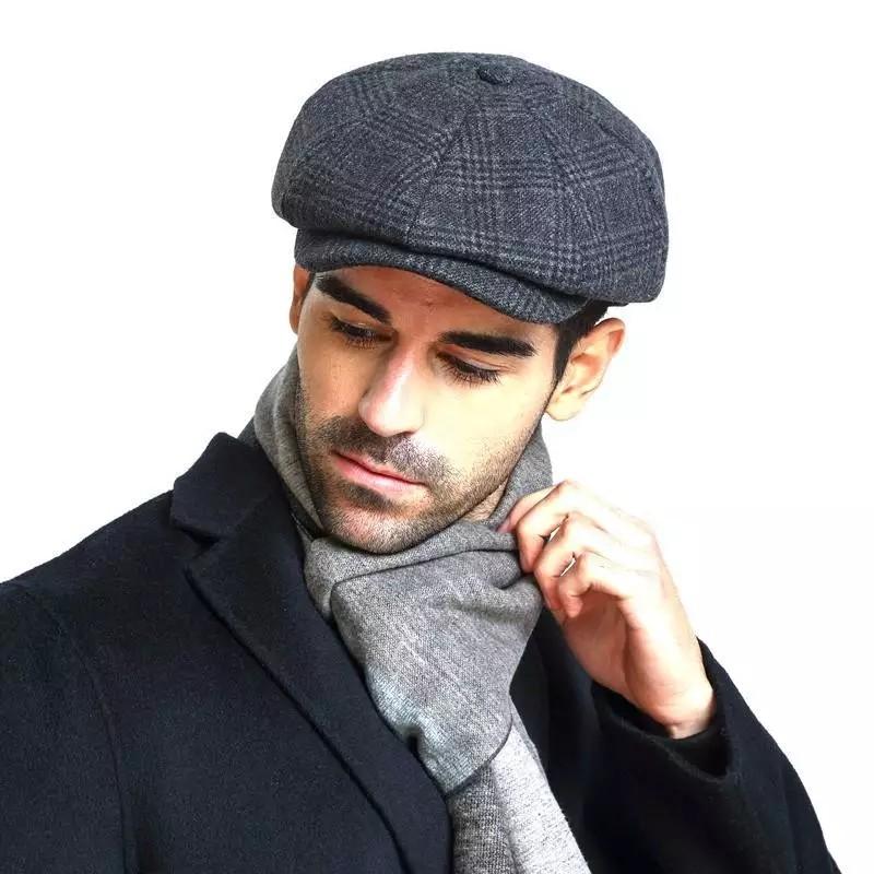 cabbie hat with ear flaps