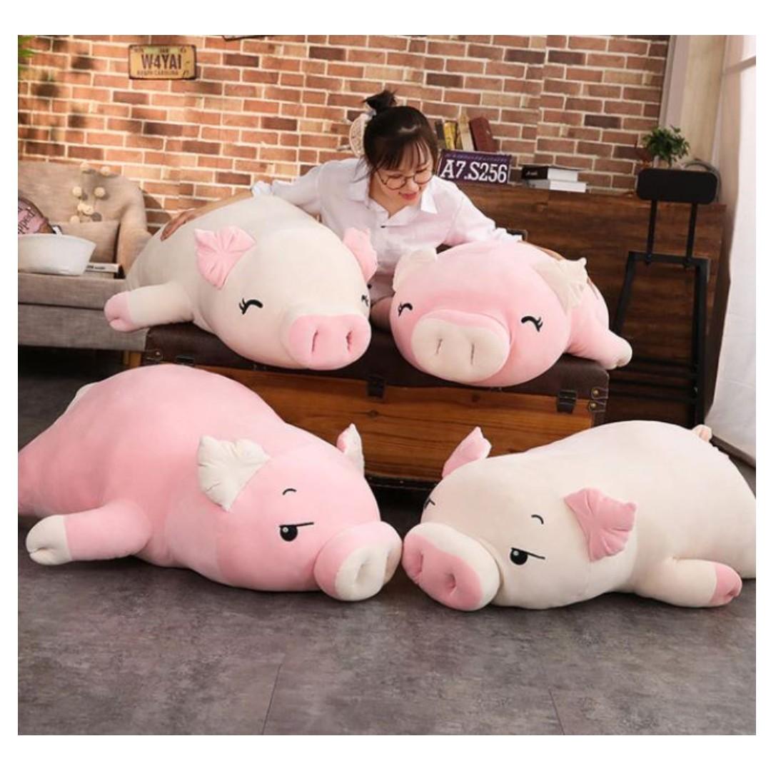 pig plush pillow