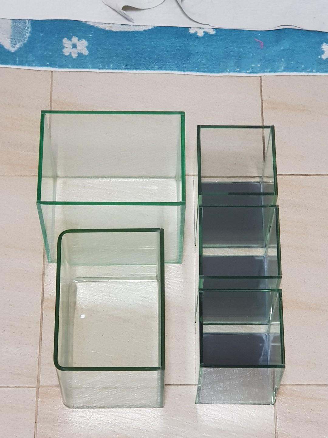 glass tank for betta / guppy, pet supplies, for fish, fish tanks