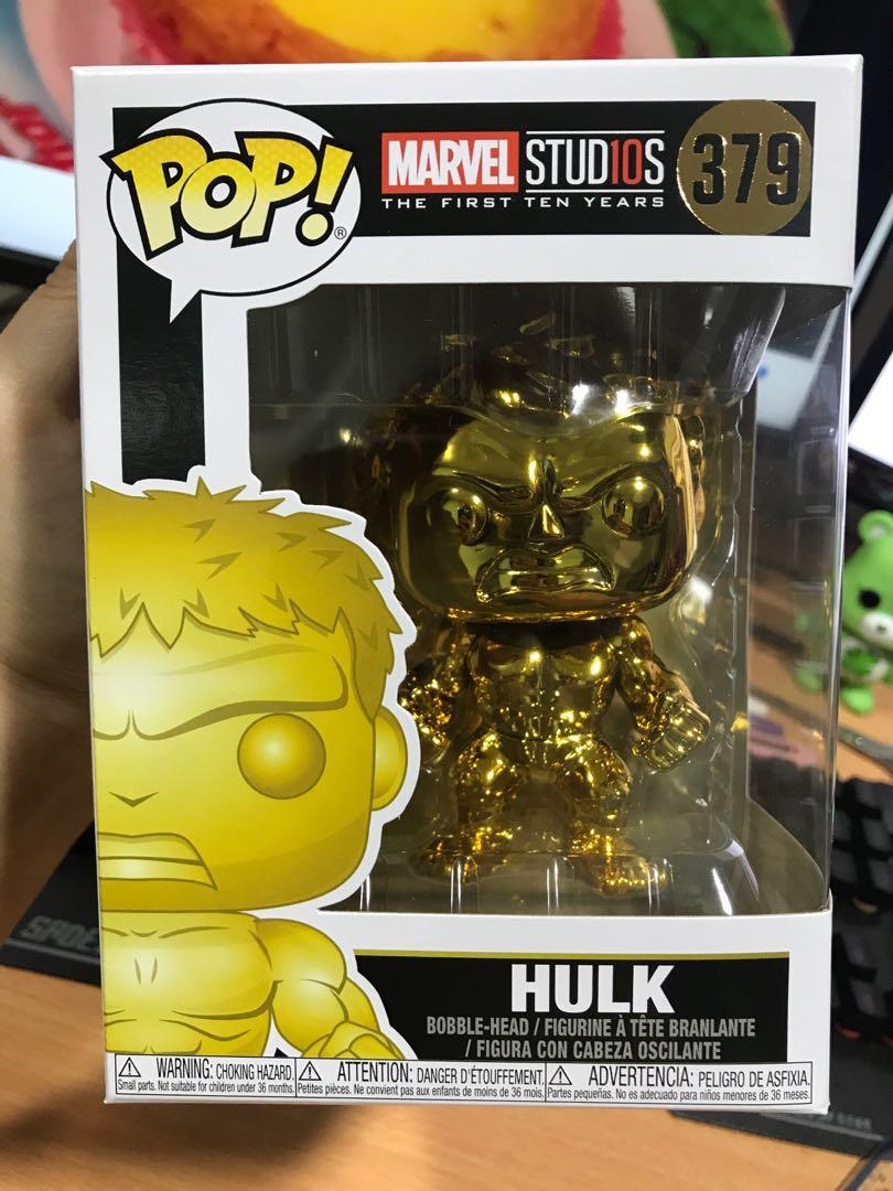 Gold hulk funko pop deals