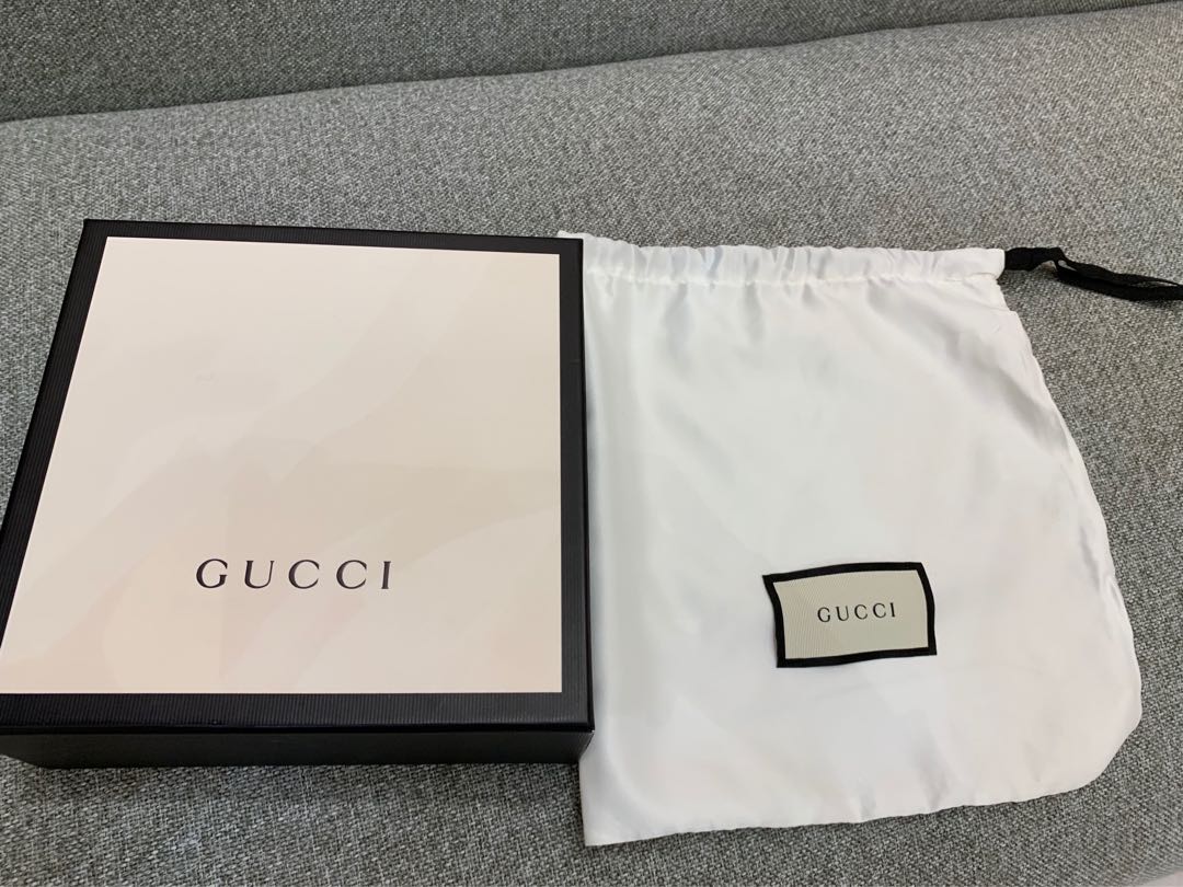 Gucci 包裝盒連布袋 名牌 手袋及銀包 Carousell