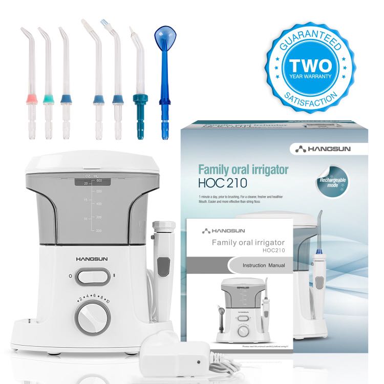 Hangsun Water Flosser Cordless Rechargeable Oral irrigator HOC210