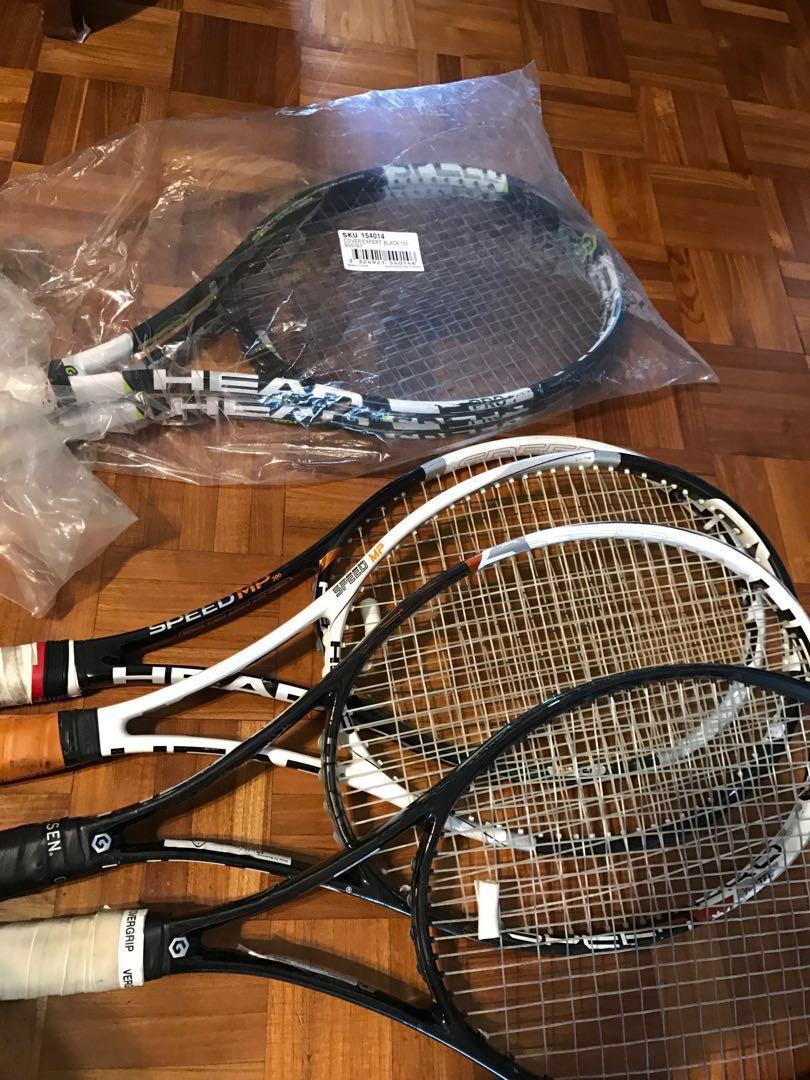 Old Head Speed Racket Head Speed Rackets, Sports Equipment, Sports & Games, Racket & Ball ...