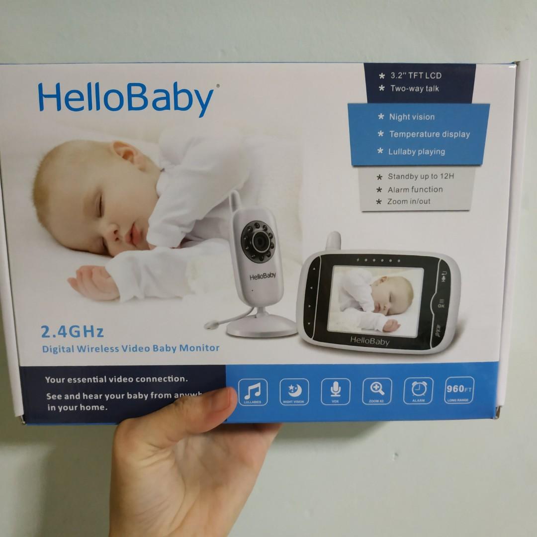 Hello baby wireless deals video baby monitor
