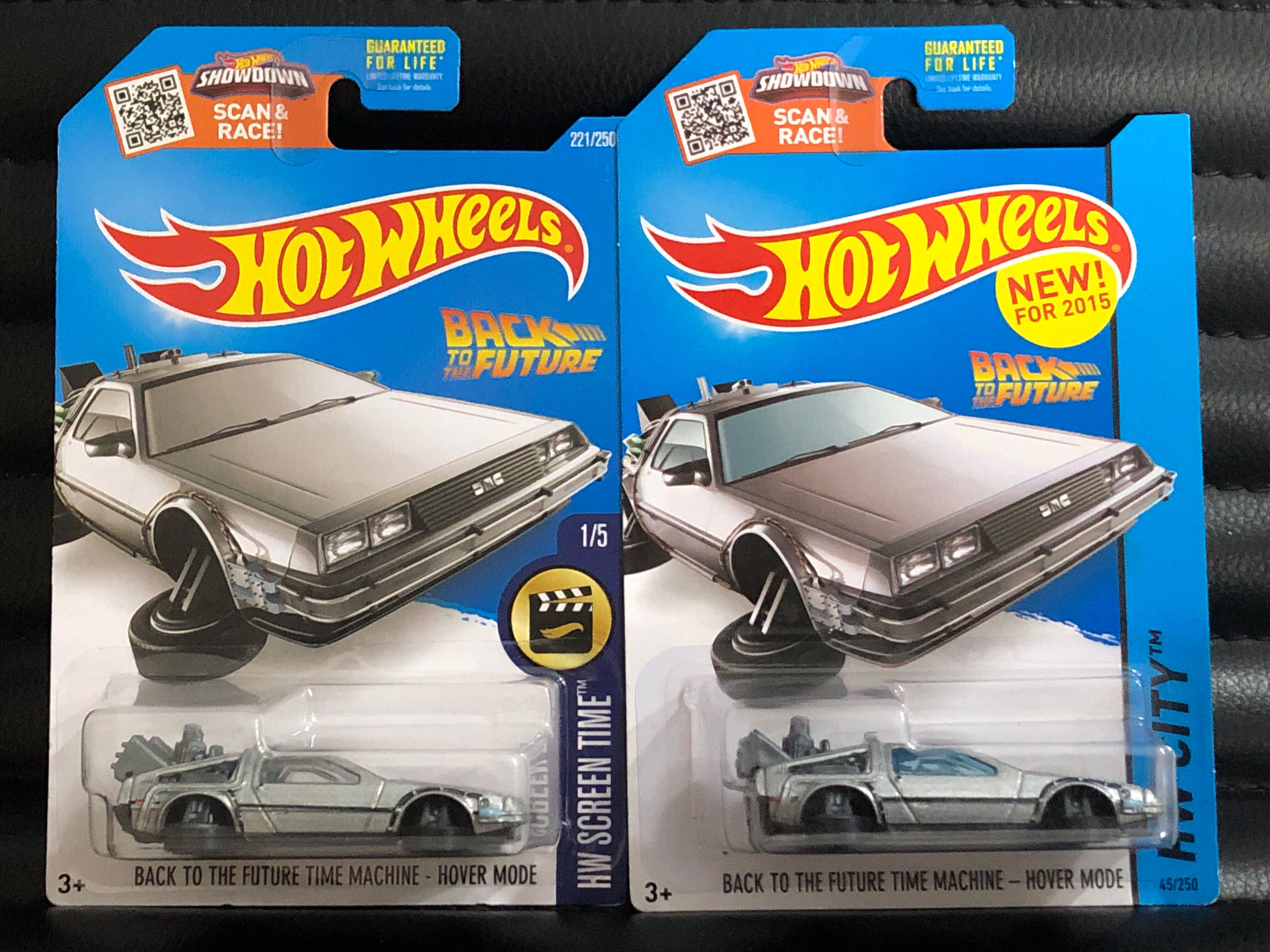hot wheels back to the future 2019