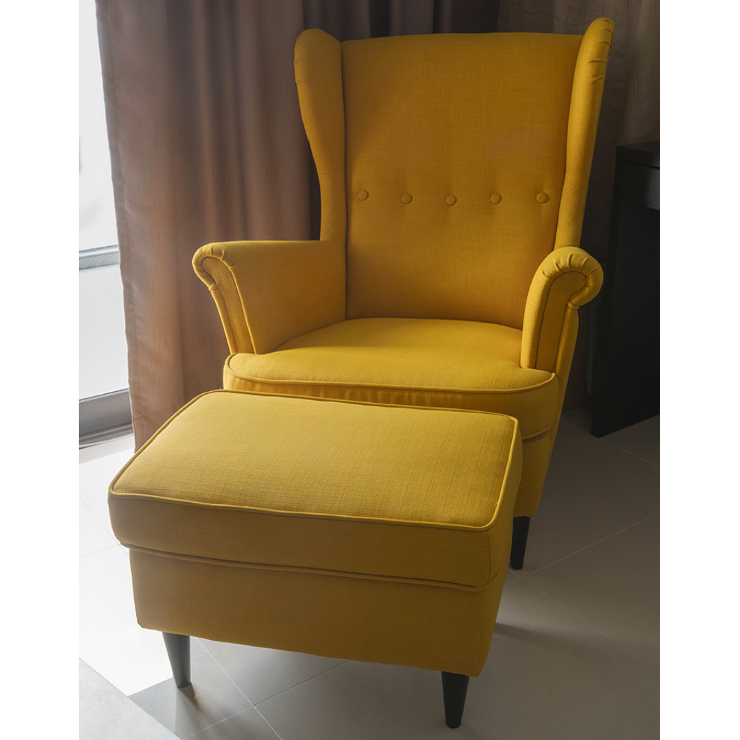 Ikea Strandmon Wingback Armchair Like New Furniture Others On Carousell