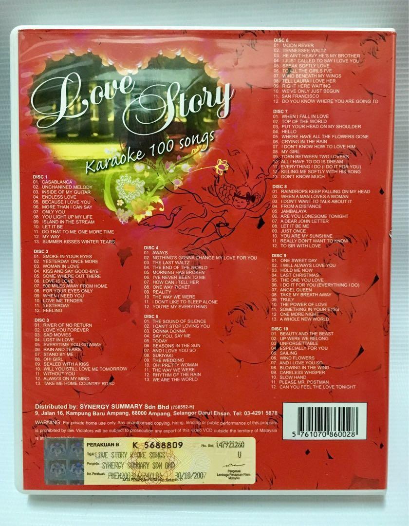 Karaoke Songs Vcd 100 Songs Music Media Cd S Dvd S Other Media On Carousell And i recall the love we had, i can't pretend that i don't miss you every now and then, but the hurt is for the better; karaoke songs vcd 100 songs