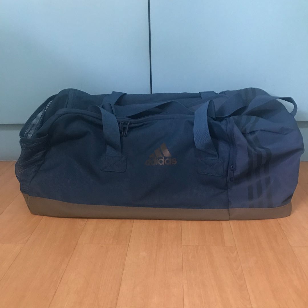 adidas blue duffle bag