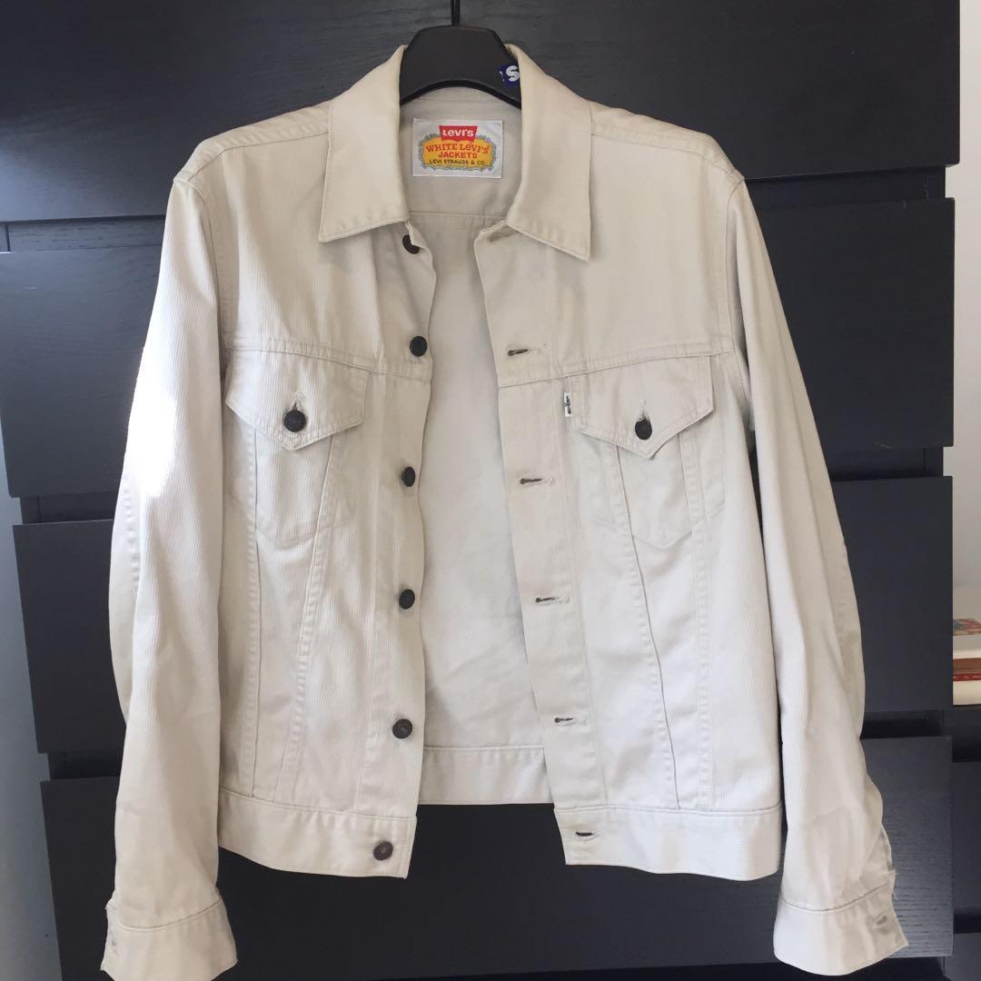 levis white label jacket