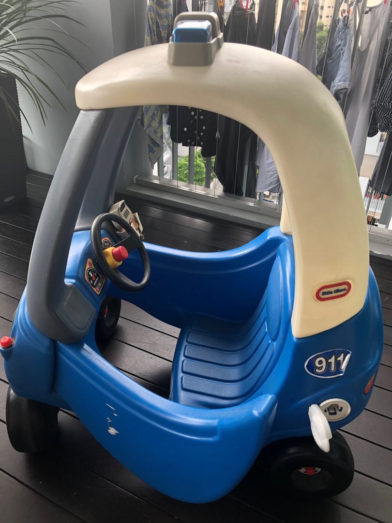 little tikes police car stickers