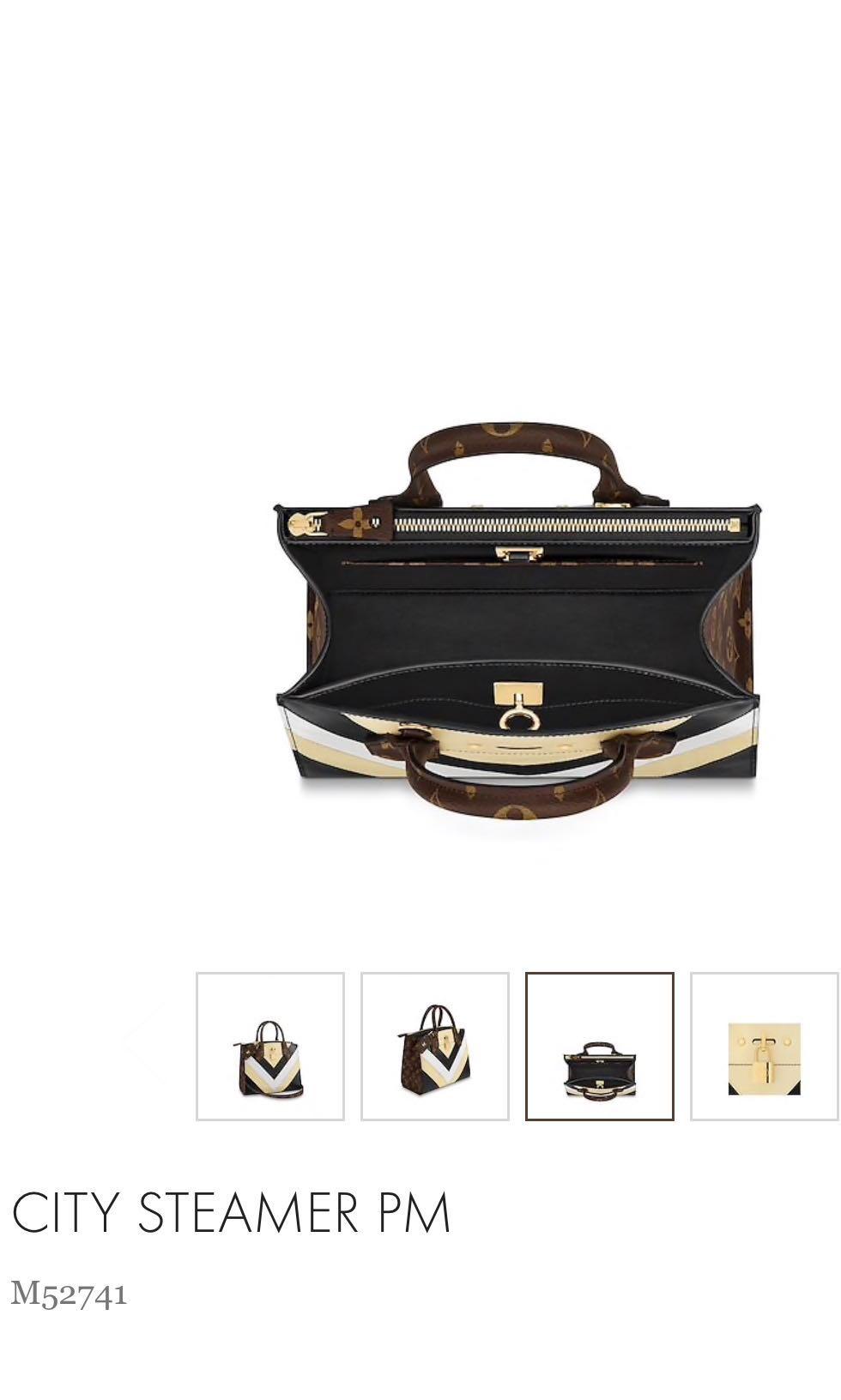 LOUIS VUITTON LIMITED EDITION MONOGRAM CITY STEAMER PM, Luxury, Bags & Wallets, Handbags on ...