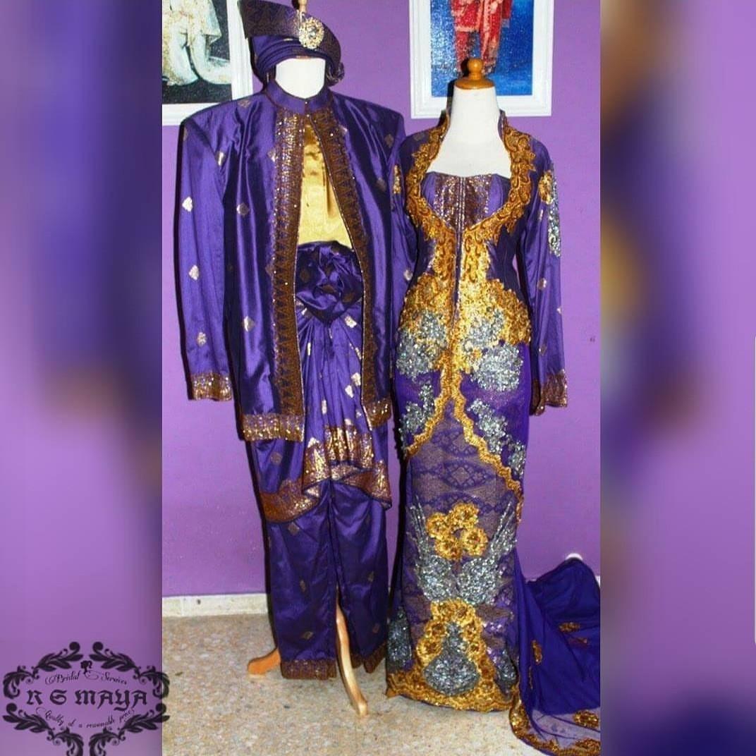 Malay Bridal Outfit Baju Kebaya Pengantin Baju Kahwin Baju Sanding Mak Andam Women S Fashion Clothes Dresses Skirts On Carousell